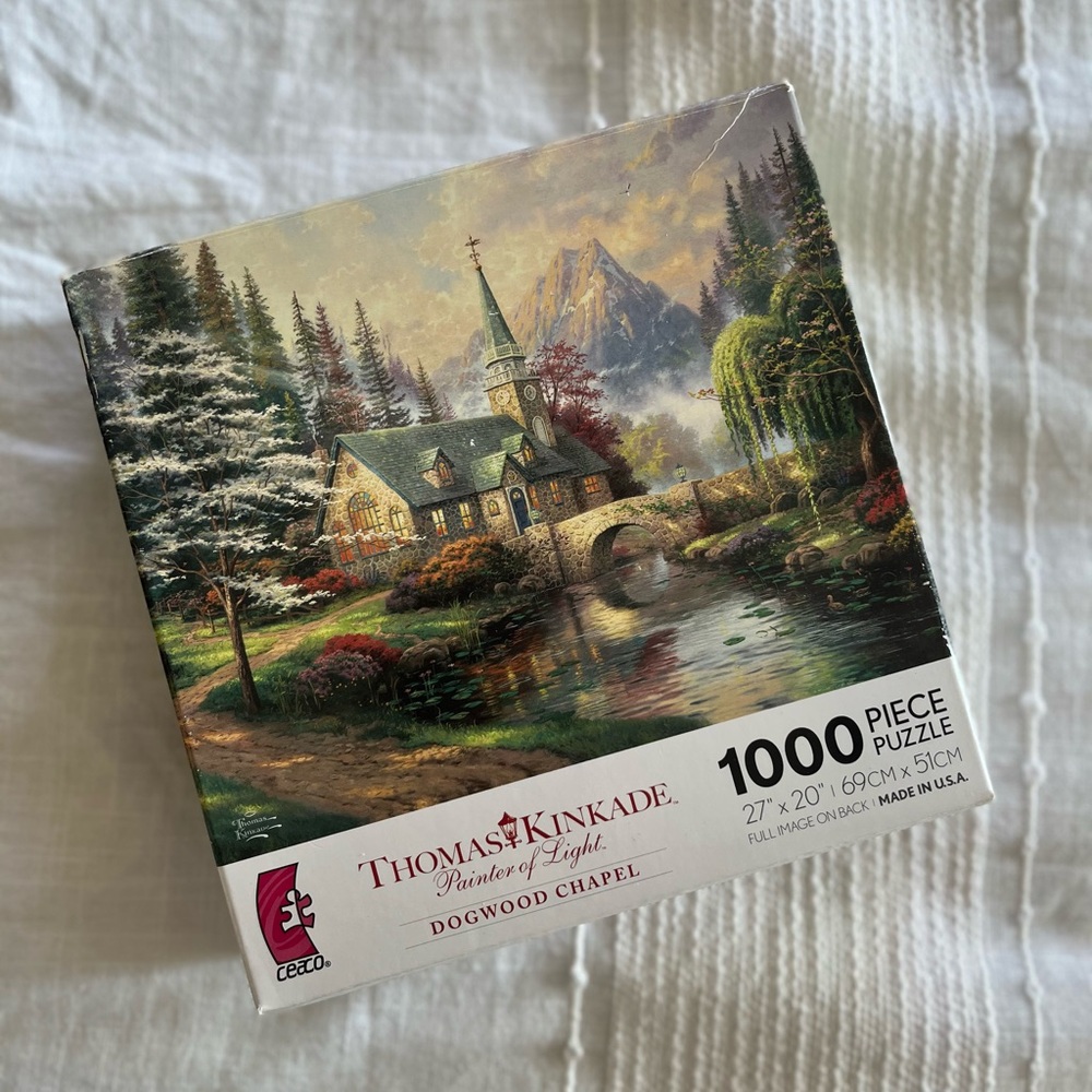 Thomas Kinkade 1000 Piece Puzzle